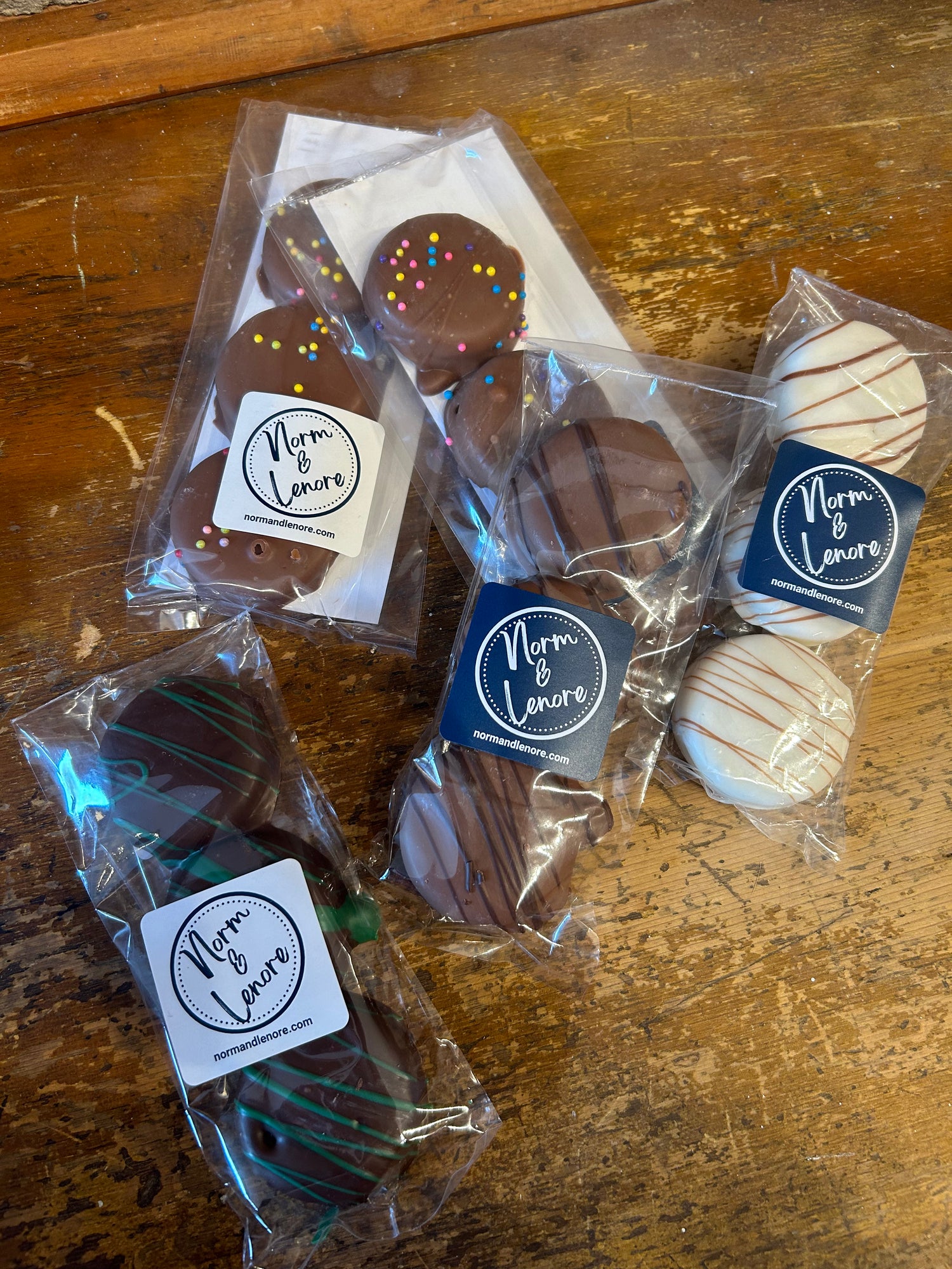 Chocolate Dipped Cookies