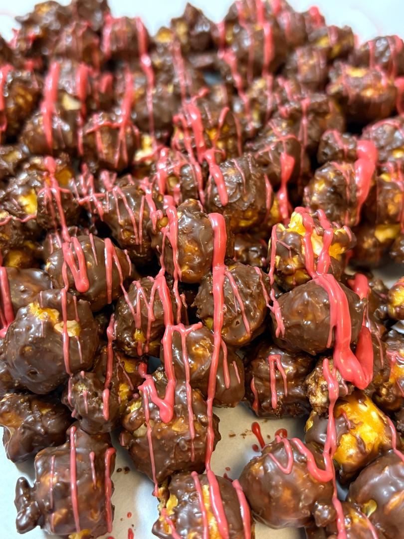 Aztec Chocolate Coated Caramel Popcorn