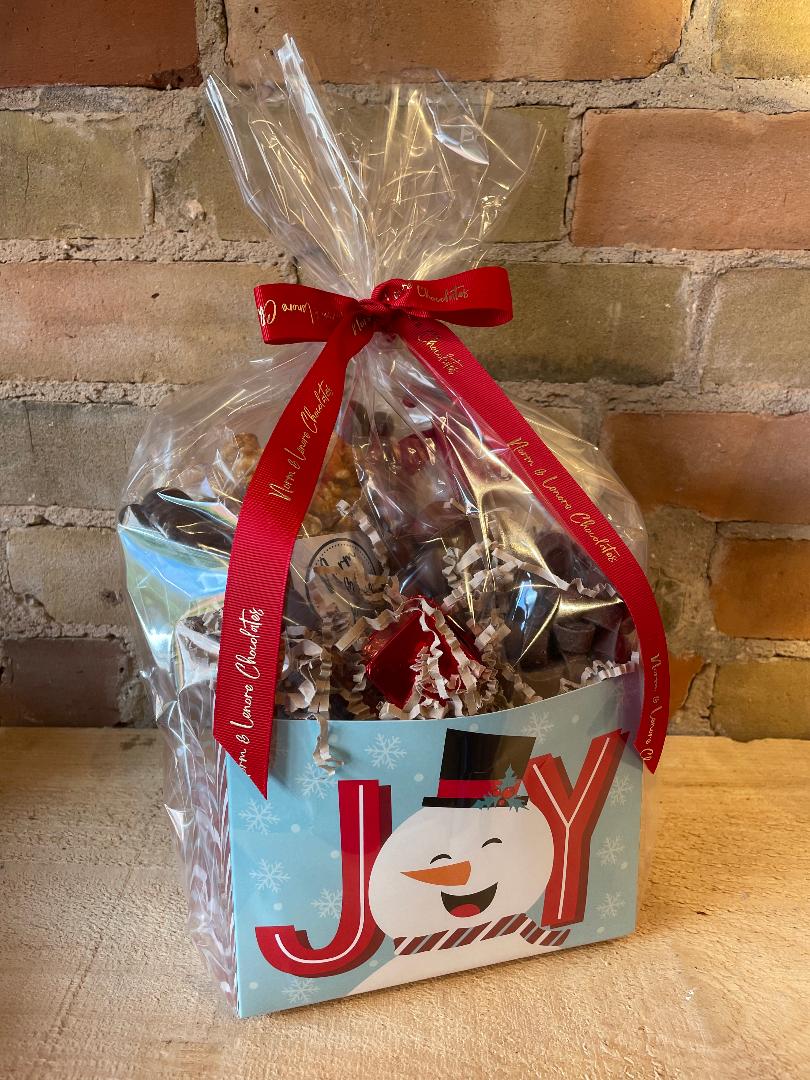 Holiday Box Gift Basket