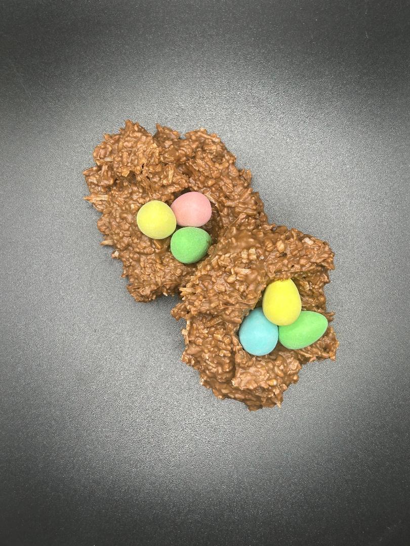 Wholesale Easter Milk Chocolate Coconut Bunny Nest