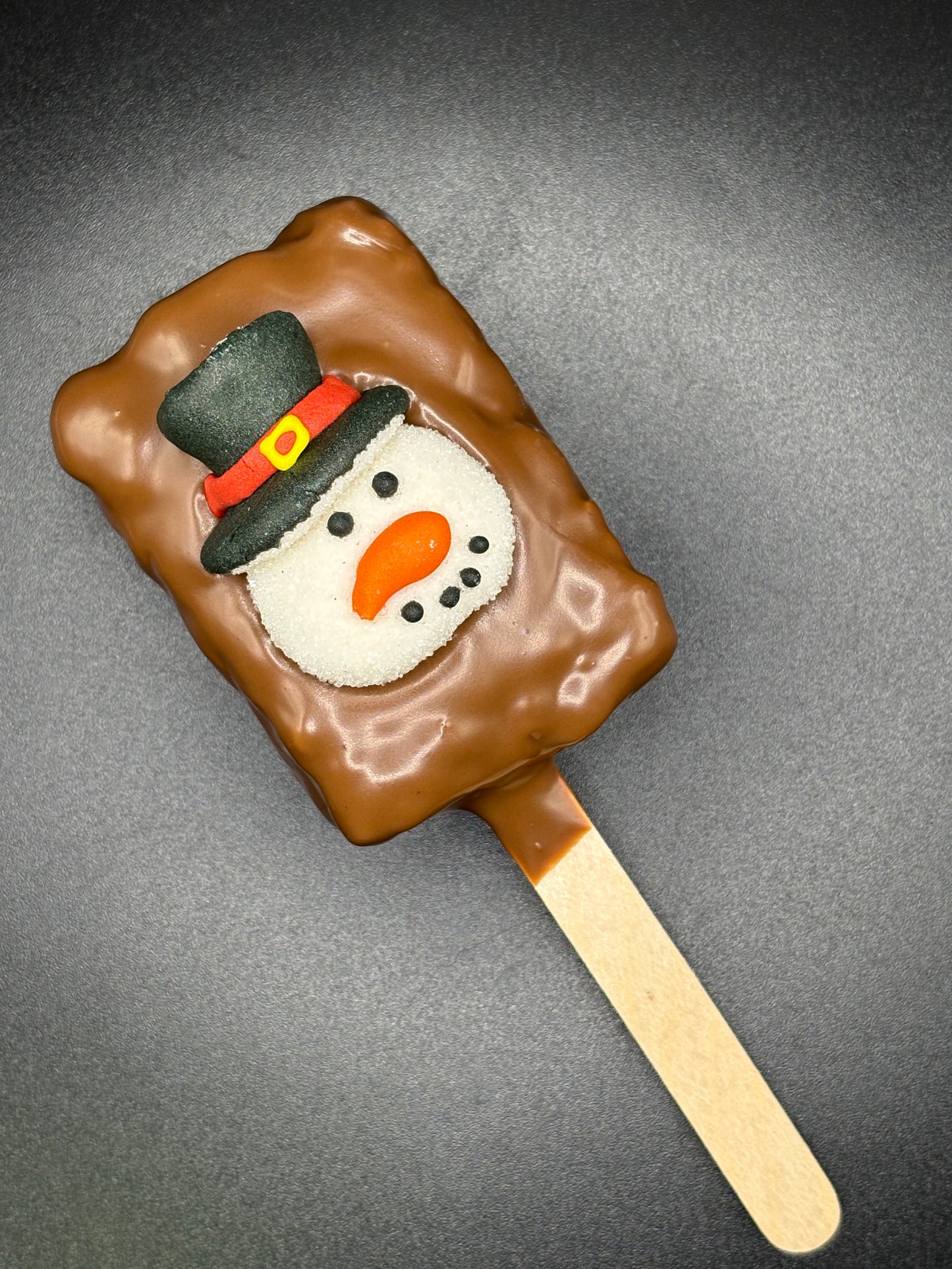 Wholesale Snowman Gummy Rice Krispie Squares