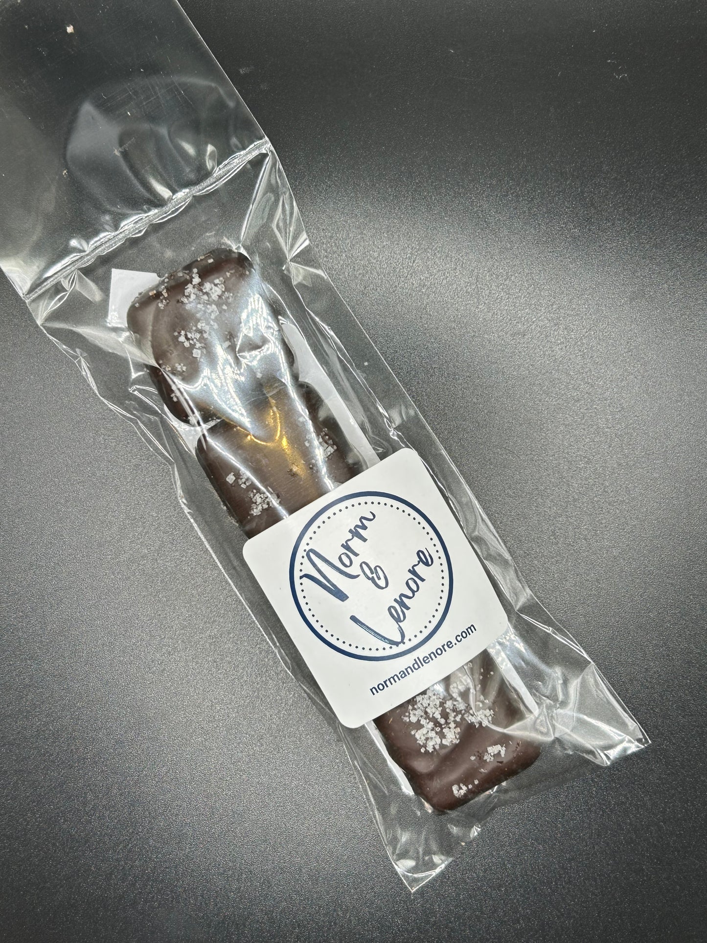 Chocolate Coated Salted Chewy Caramels- 4 pack