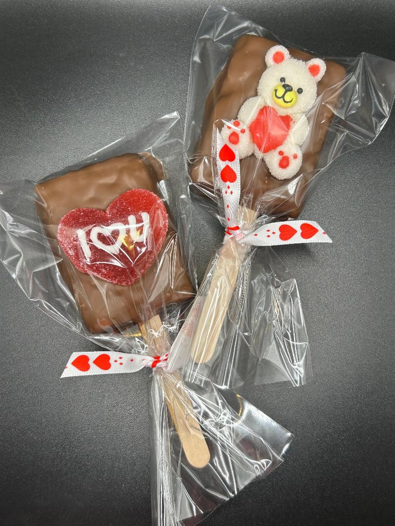 Wholesale Valentines Rice Krispie Square pop