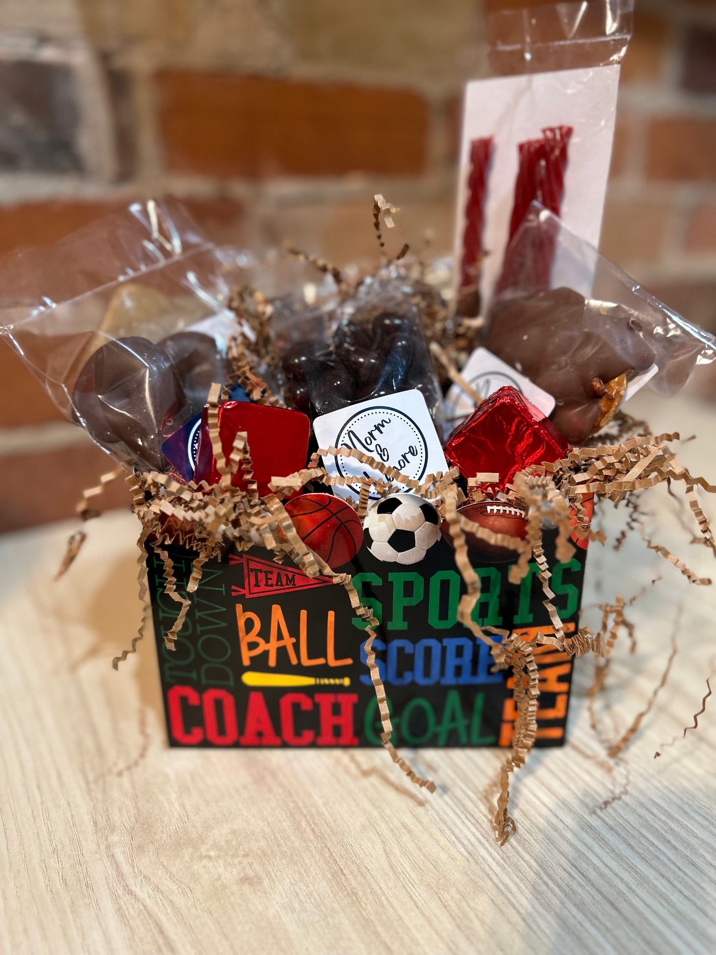 Chocolate Gift Basket Box