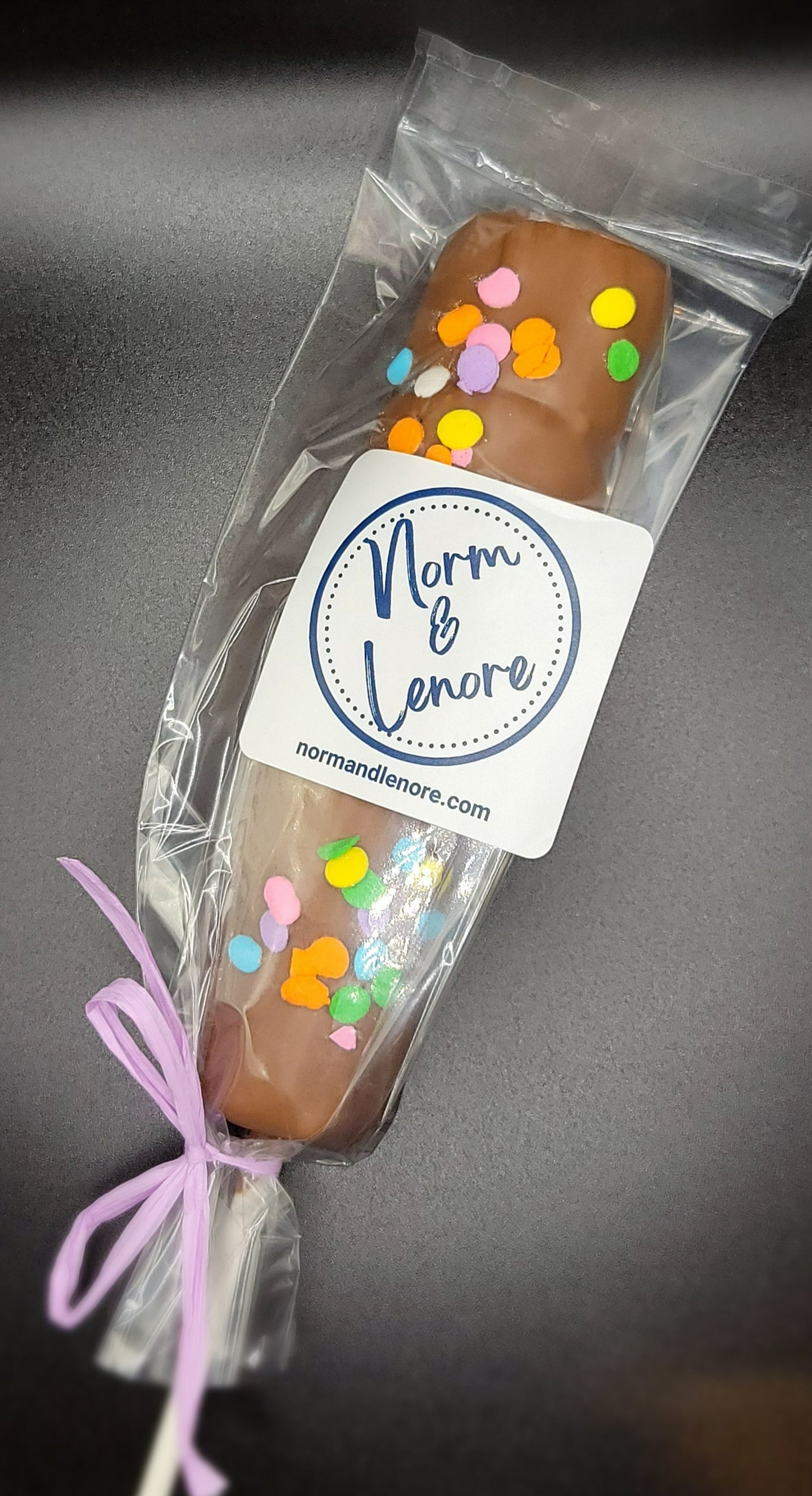 Wholesale Milk Chocolate Dipped Marshmallow Stick 5