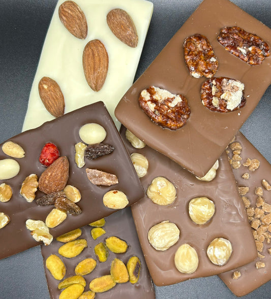Variety Pack Chocolate Bark Fruit & Nut 6 Pcs