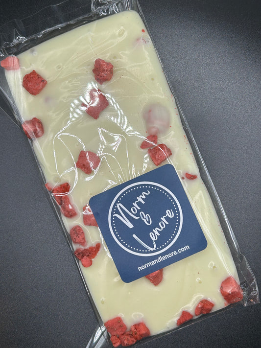 White Chocolate Strawberries n Cream Specialty Bar