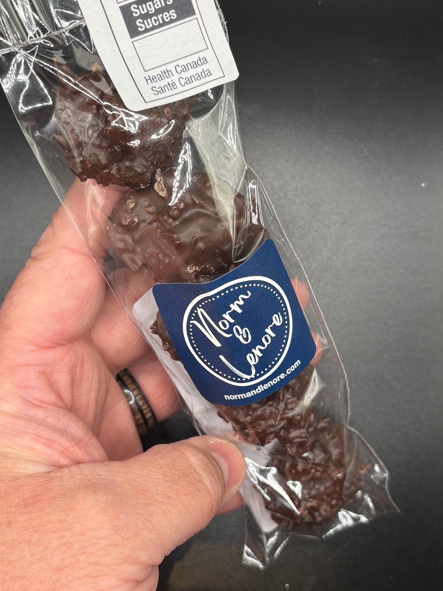 Chocolate Coconut Clusters 5 pack