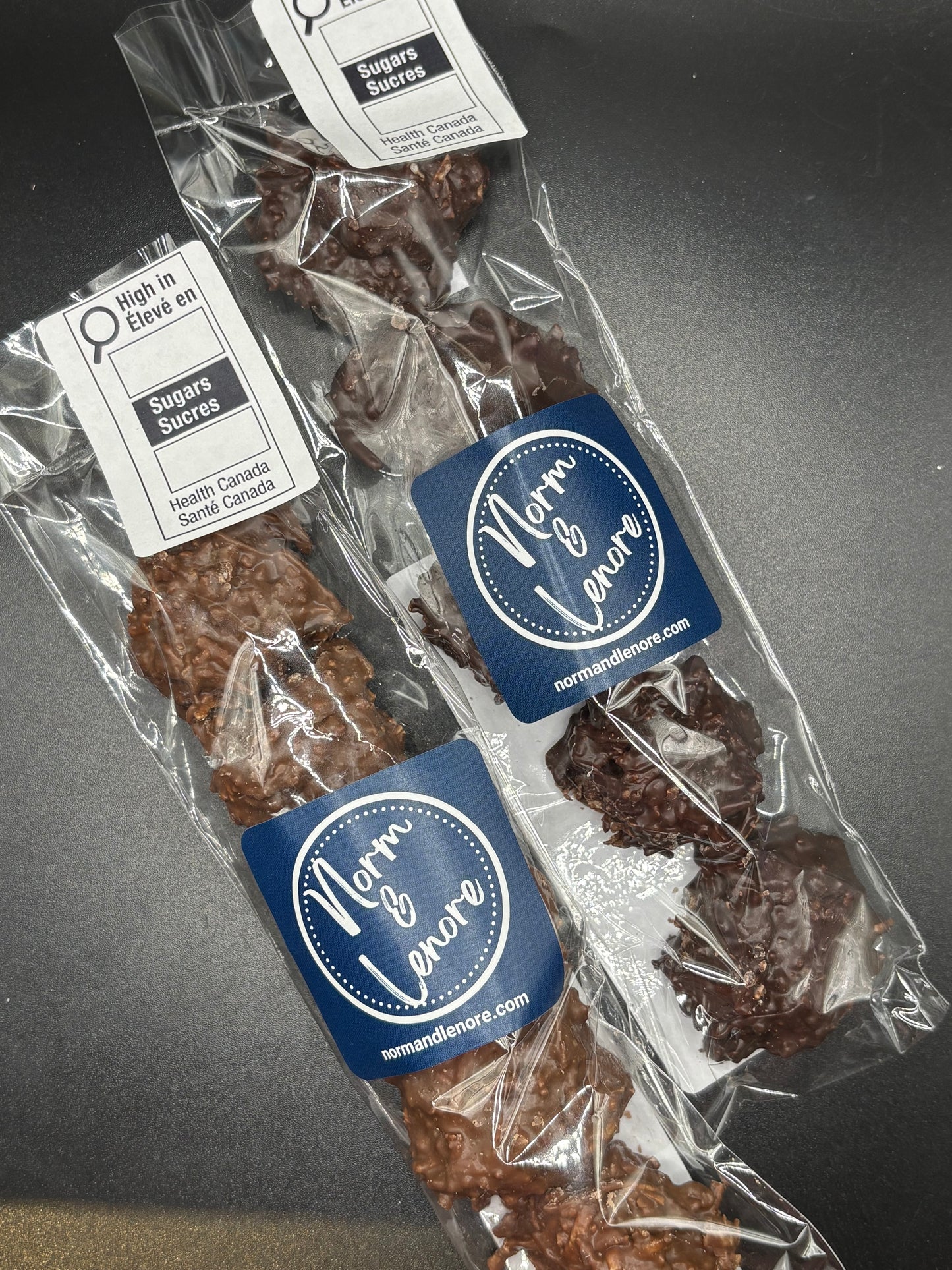 Chocolate Coconut Clusters 5 pack
