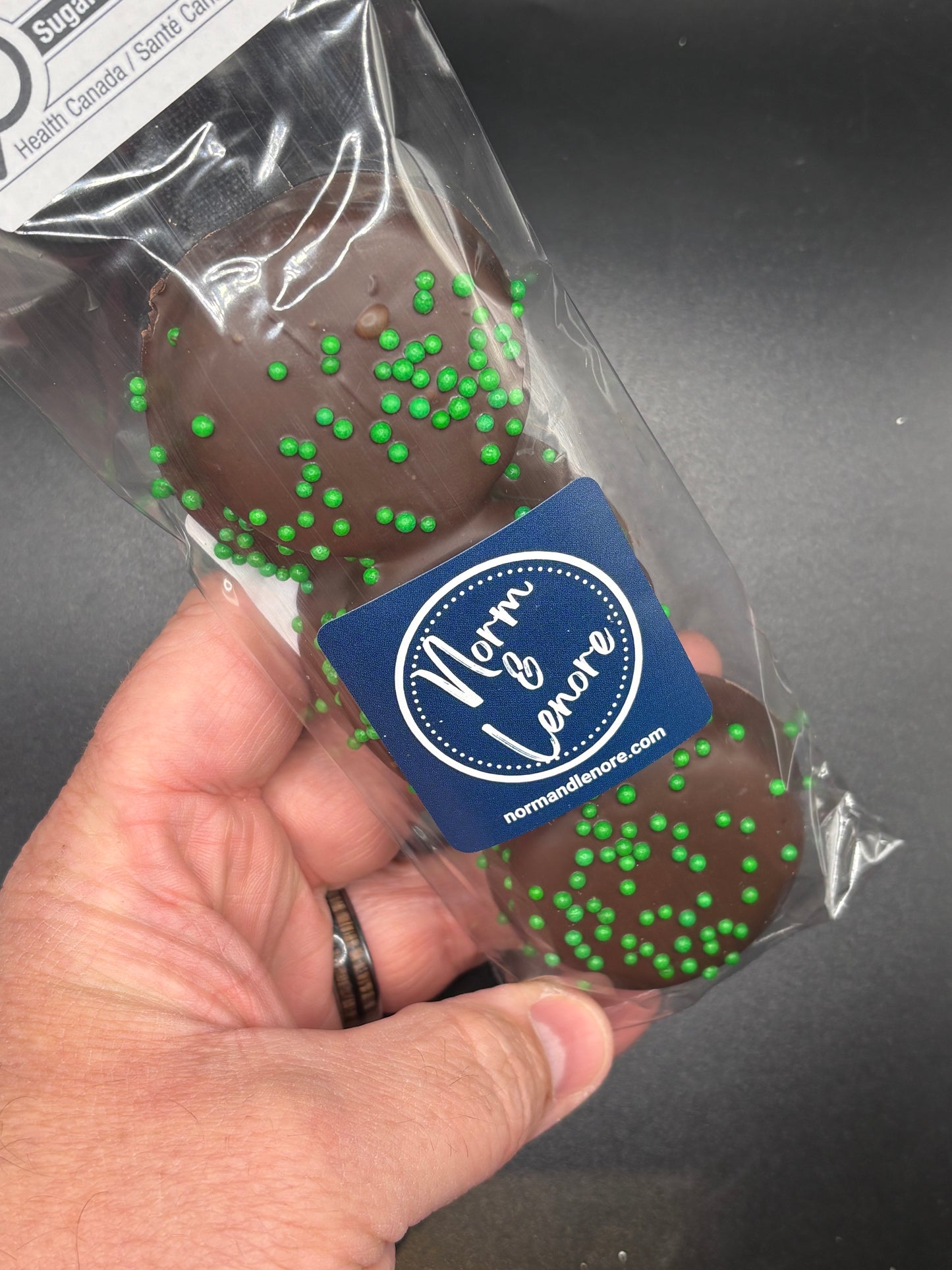 Dark Chocolate Coated Mint Oreos (3 pack)