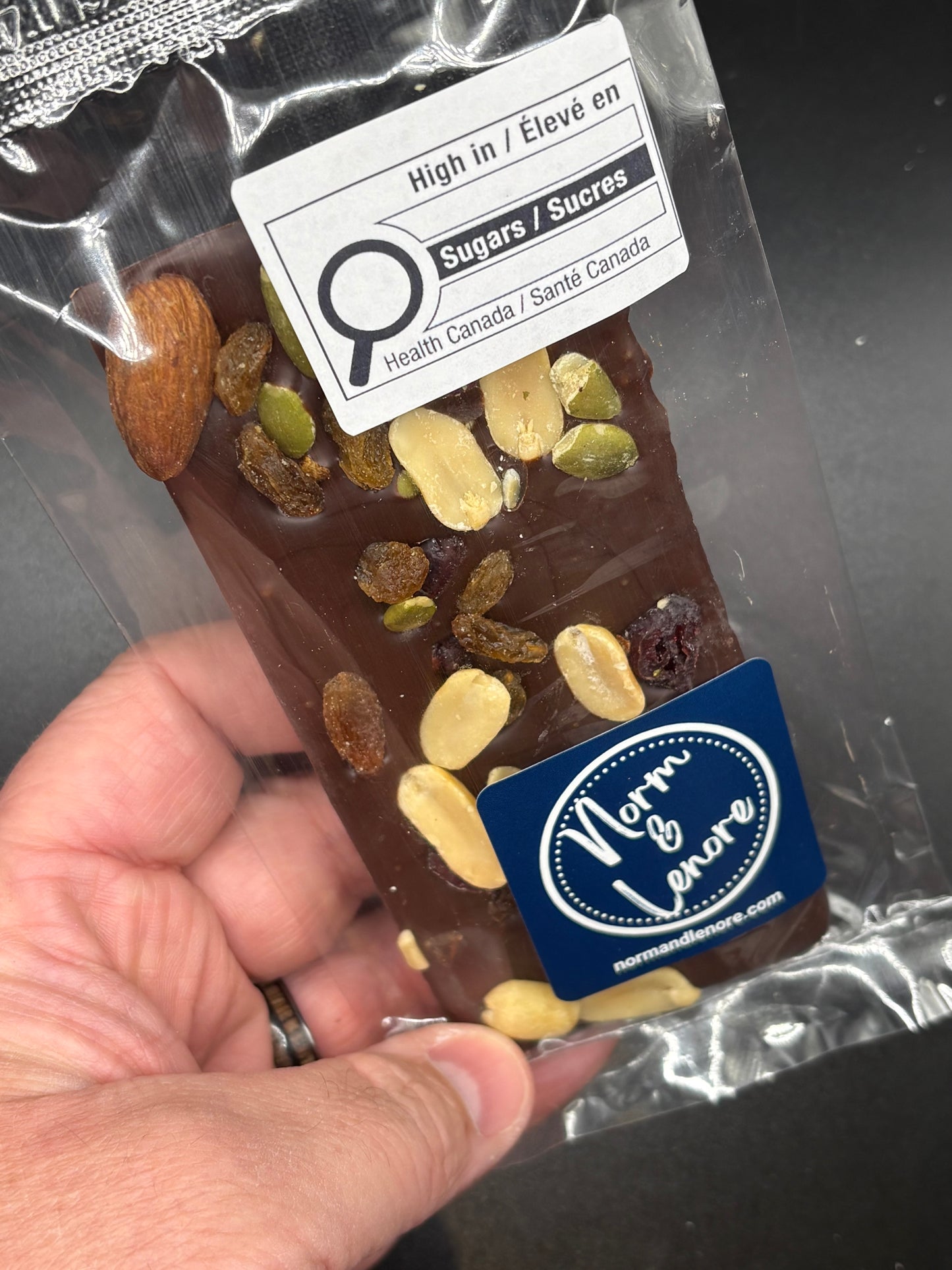 55% Dark (Vegan) Fruit & Nut Bar