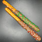 Holiday Chocolate Dipped Pretzel Rods