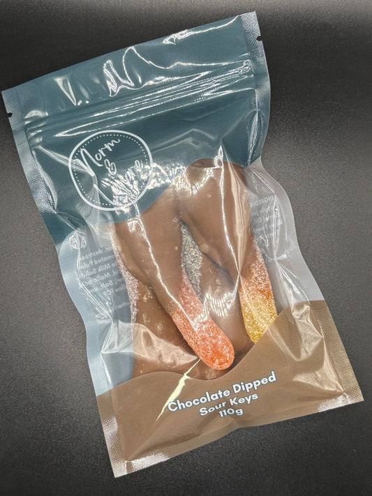 Milk Chocolate Dipped Sour Keys