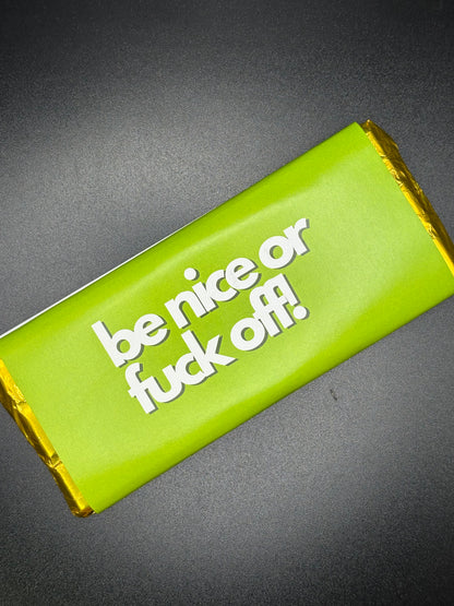 Foil Wrapped Cheeky Chocolate Bar