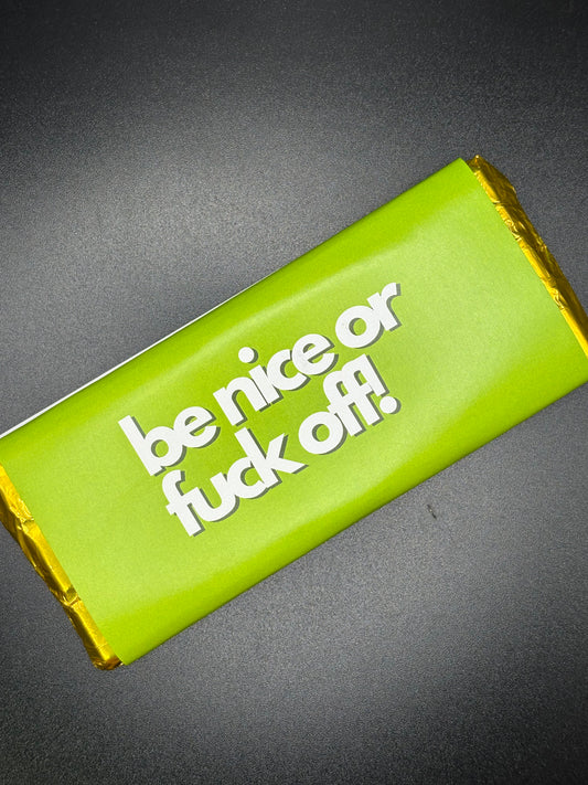 Foil Wrapped Cheeky Chocolate Bar