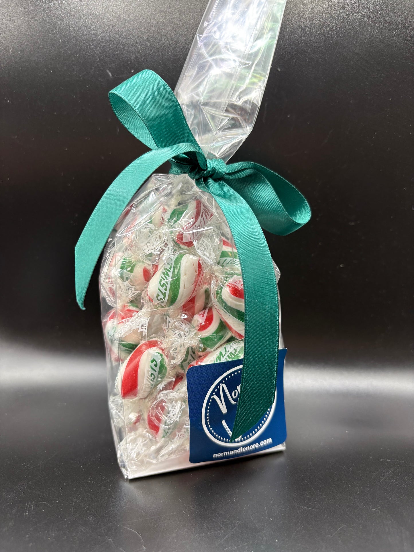 Candy Cane Drop Candies