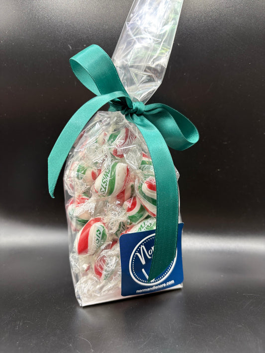 Candy Cane Drop Candies