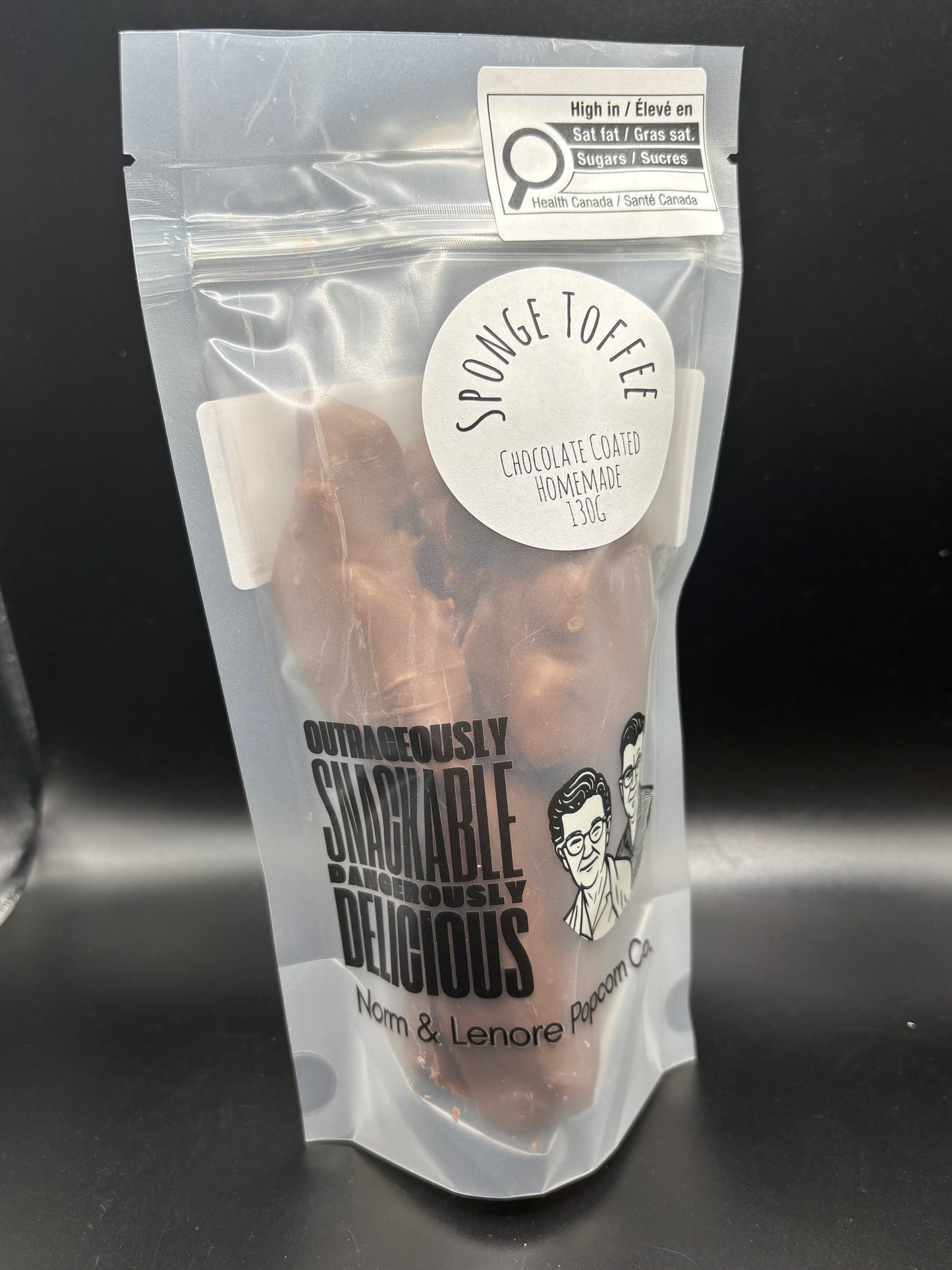 Milk Chocolate Coated Sponge Toffee
