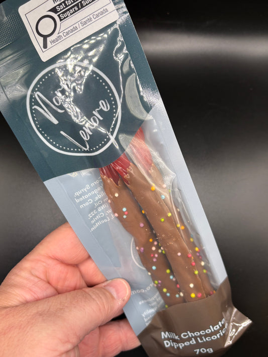 Wholesale Milk Chocolate Dipped Licorice (3 pack)