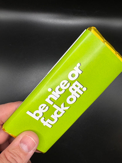 Foil Wrapped Cheeky Chocolate Bar