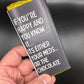 Foil Wrapped Cheeky Chocolate Bar