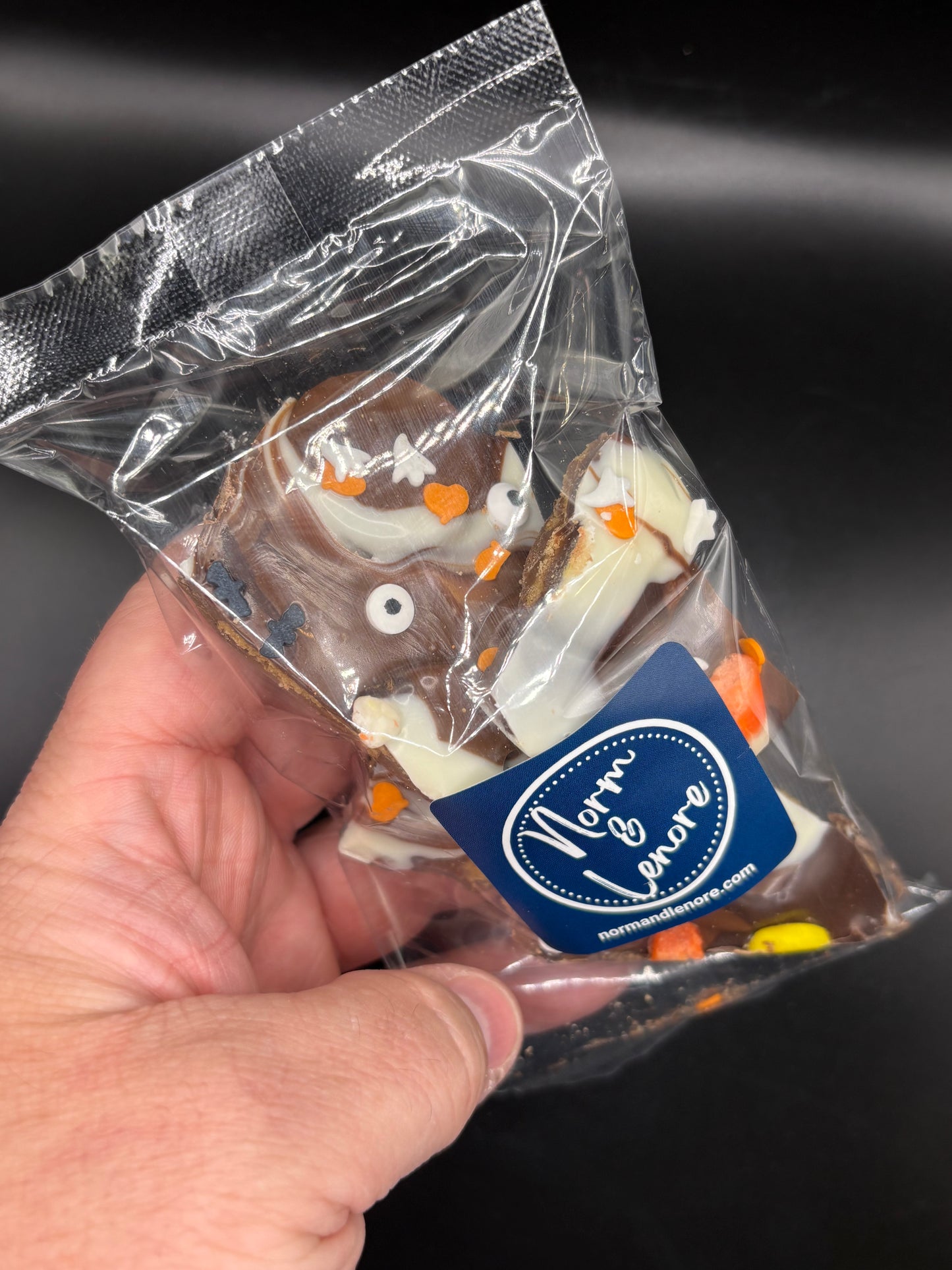 Halloween Cookie Bark