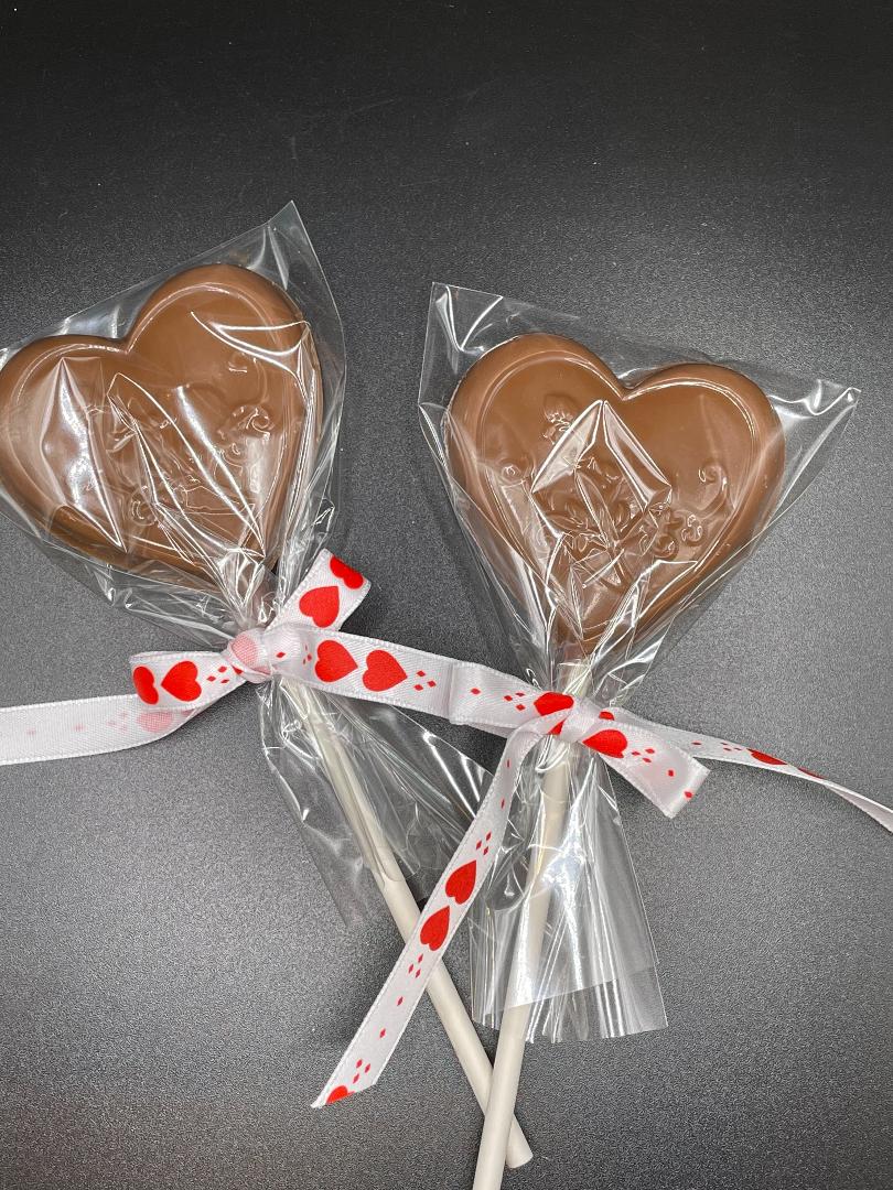 Wholesale Valentines Small Heart Lolly