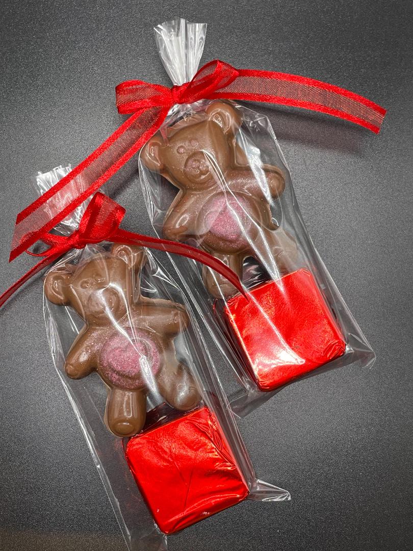 Wholesale Valentines Milk Meltaway with Teddy Bears