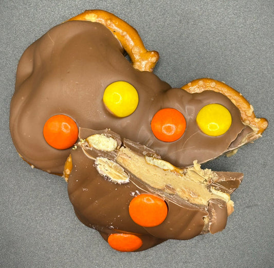 Wholesale Milk Chocolate Peanut Butter Pretzel Bites
