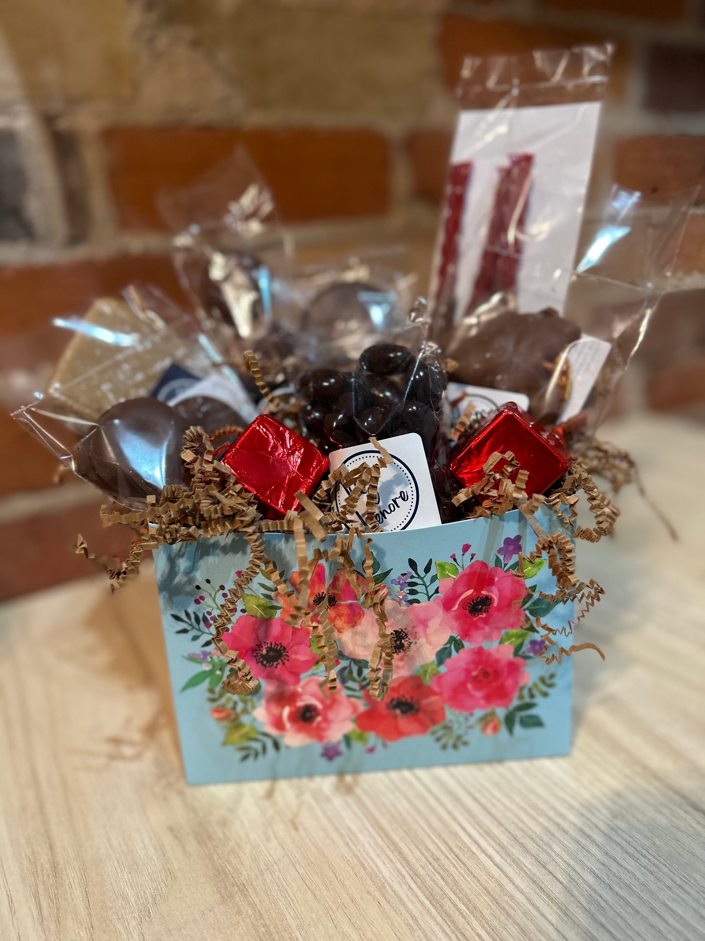 Chocolate Gift Basket Box
